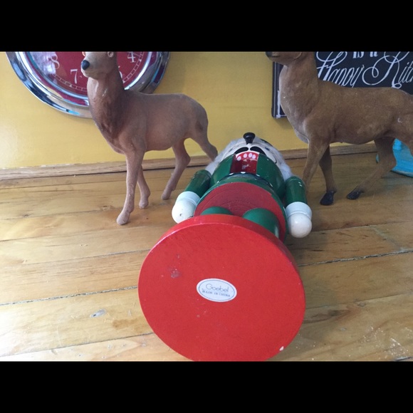 💂‍♀️ Vintage WOODEN NUTCRACKER GOEBEL FATHER WINTER 14” - Picture 6 of 16